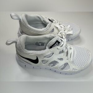 Nike kids White Mesh Running Shoes